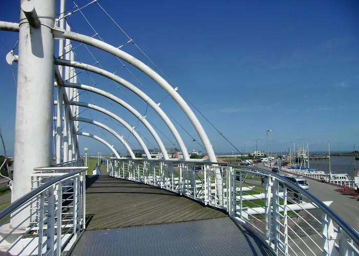 Muschel 2 Mit Gemeinschaftlichen Garten, Bensersiel Appartement